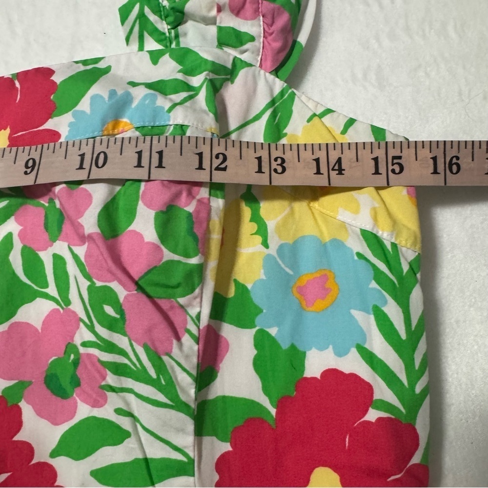 Lilly Pulitzer Sarafina Big Garden By The Sea Floral Mini Dress EUC Size 8 $198 - Picture 8 of 11